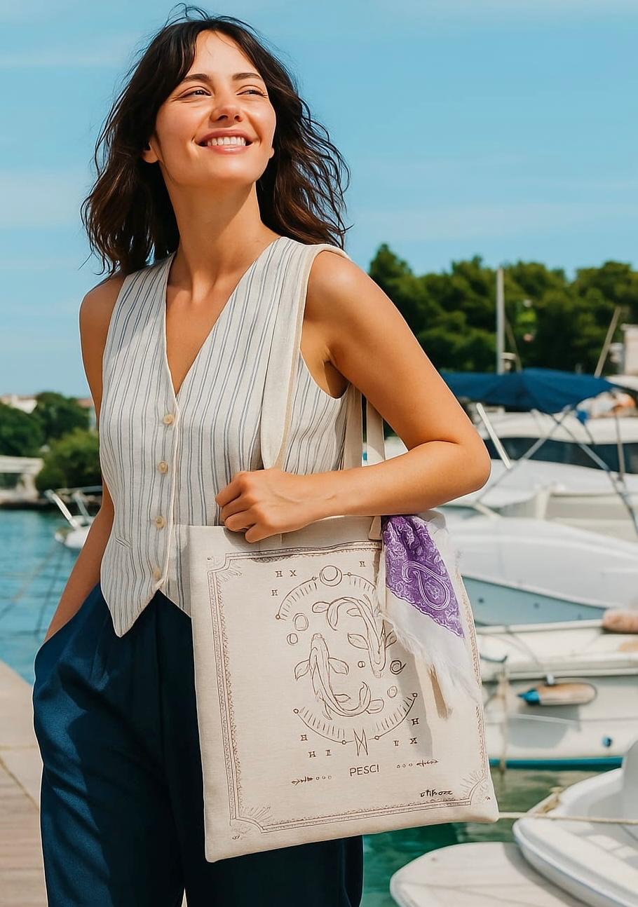 Tote Bag Zodiaco - Pesci ♓️