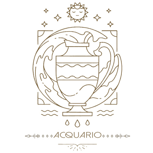 Tote Bag Zodiaco - Acquario ♒️