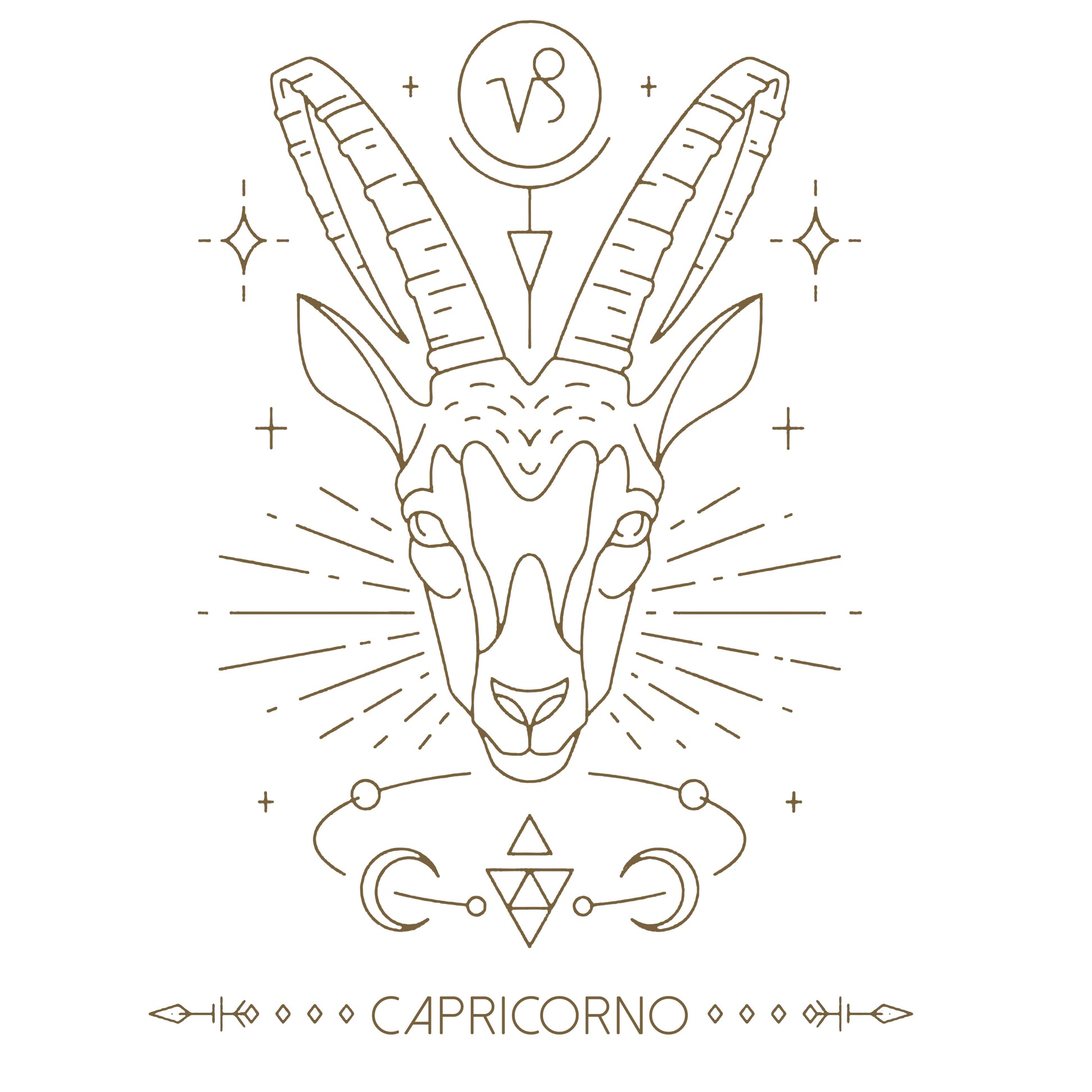Tote Bag Zodiaco - Capricorno ♑️